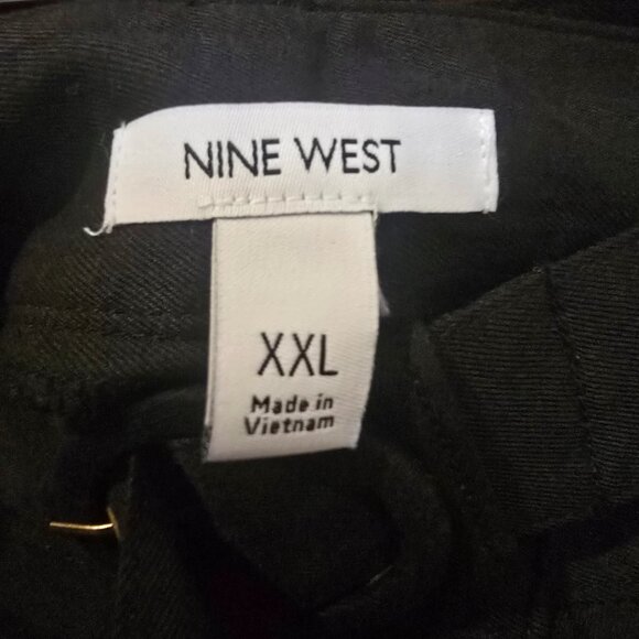 Nine West Belted Peplum Skirt - Picture 2 of 5